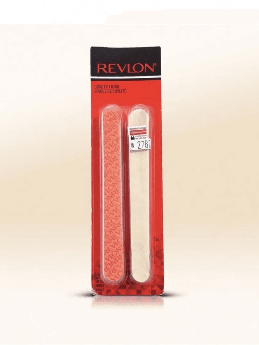 Revlon Red and Tan Nail File Duo